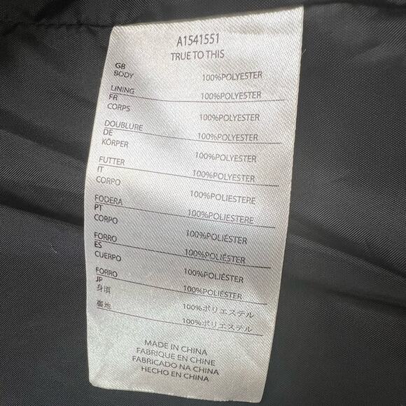 Volcom Mens Snap Front Jacket L Dark Gray Lightweight Water Resistant A1541551 - Picture 7 of 10